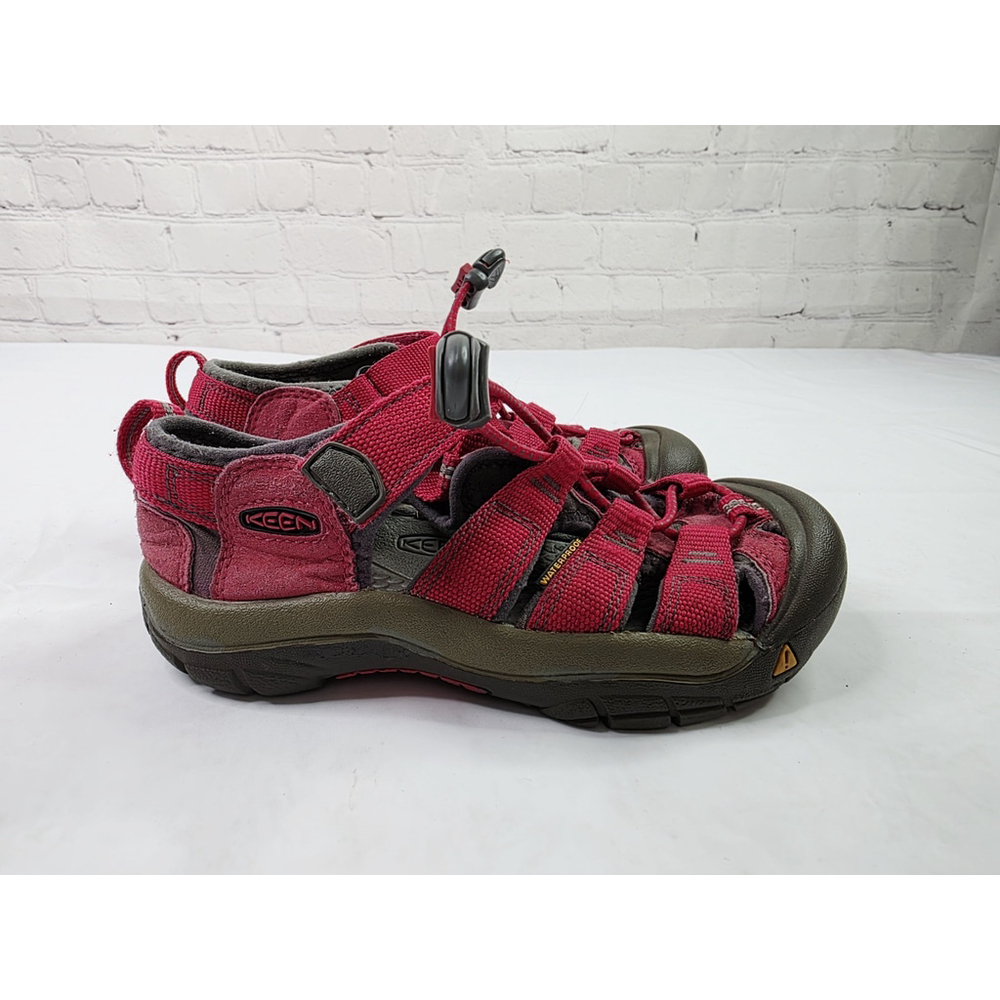 Keen Hiking Sandals Pink Newport H2 Water Trail Shoes Waterproof Girls Size 1